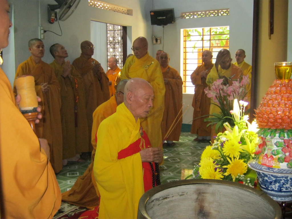 Khánh Hòa: Lễ tưởng niệm Tổ Khai sơn chùa Sắc tứ Minh Thiện, Diên Khánh