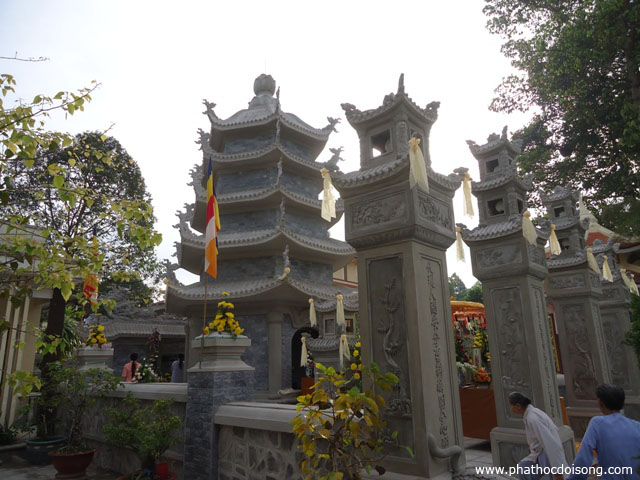 Đồng Nai: Khánh thành bảo tháp cố HT. Thích Thiện Thắng
