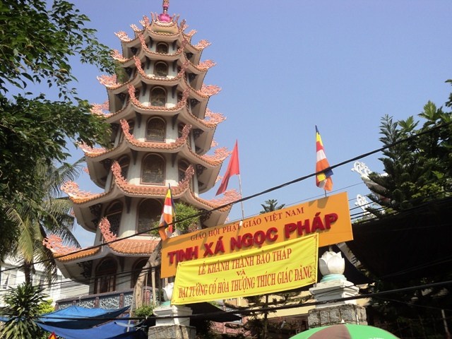 Khánh Hòa: Khánh thành bảo tháp Tịnh xá Ngọc Pháp (Nha Trang)