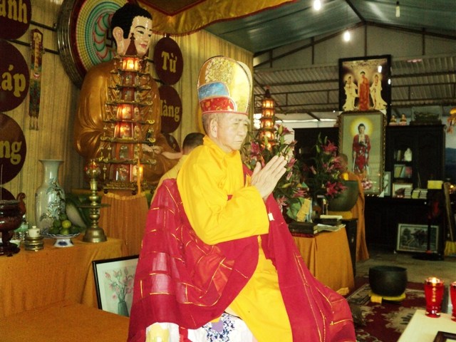 Nha Trang: Chùa Từ Tôn (Hòn Đỏ) lễ Khánh đản đức Phật thành Đạo và Đón nhận Giáo chỉ tấn phong giáo phẩm Hòa thượng Thích Viên Mãn