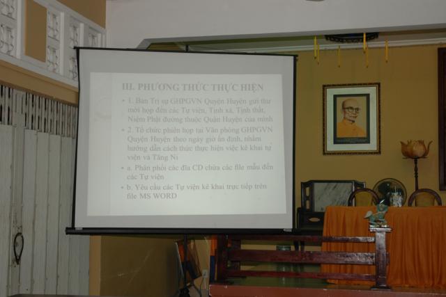 TP. HCM: Hội thảo hướng dẫn kê khai tự viện - Tăng Ni tại TP. HCM