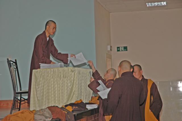 Trường Trung Cấp Phật Học TP. HCM tổ chức kỳ thi học kỳ 1 - 2 (khóa VII và VIII)