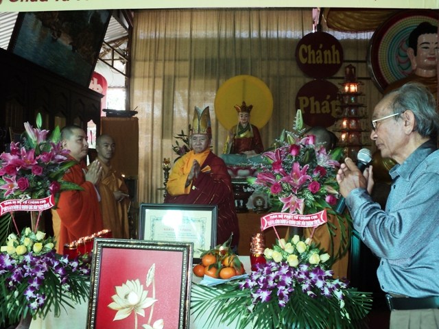 Nha Trang: Chùa Từ Tôn (Hòn Đỏ) lễ Khánh đản đức Phật thành Đạo và Đón nhận Giáo chỉ tấn phong giáo phẩm Hòa thượng Thích Viên Mãn