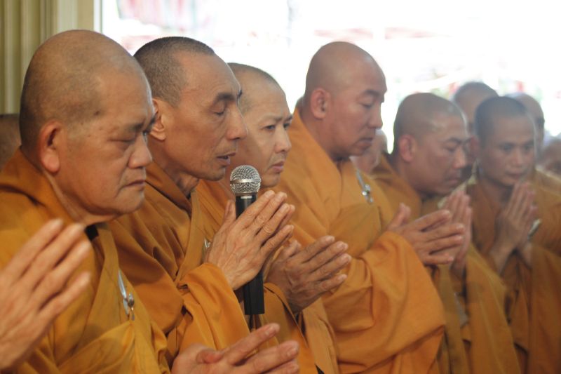 Lễ nhập kim quan HT. Thích Đắc Pháp