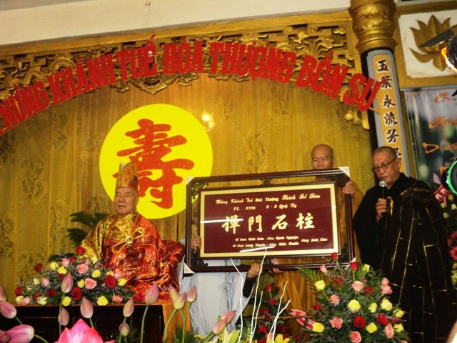 Khánh Hòa: Lễ Chúc Thọ HT.Thích Trí Tâm