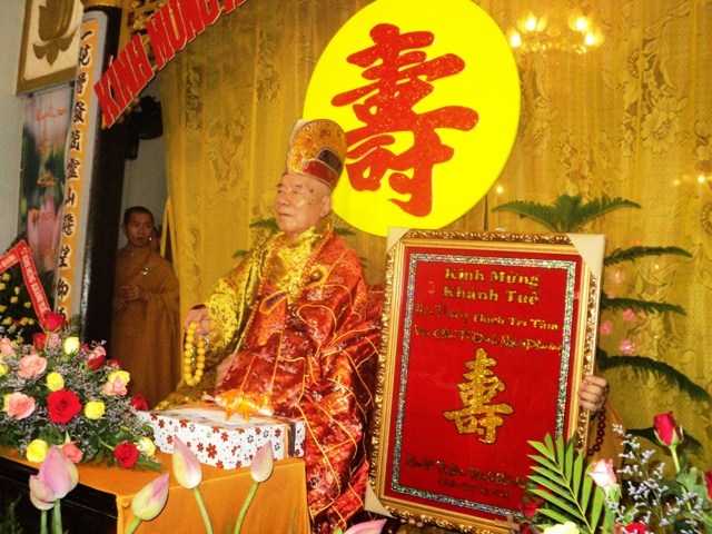 Khánh Hòa: Lễ Chúc Thọ HT.Thích Trí Tâm