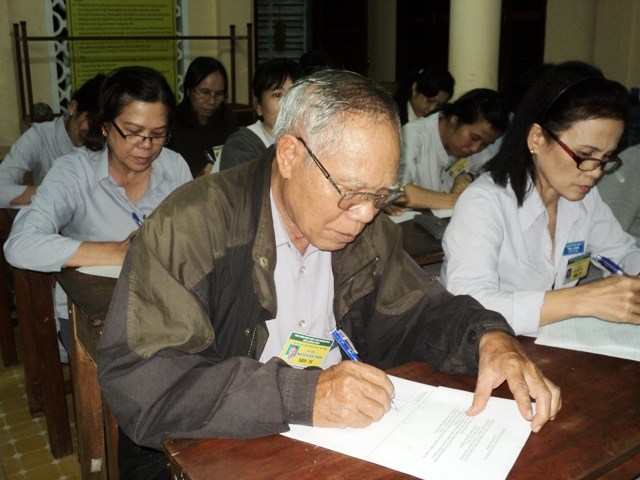 Khánh Hòa: Thi Kết thúc chương trình ba năm học Phật Pháp căn bản
