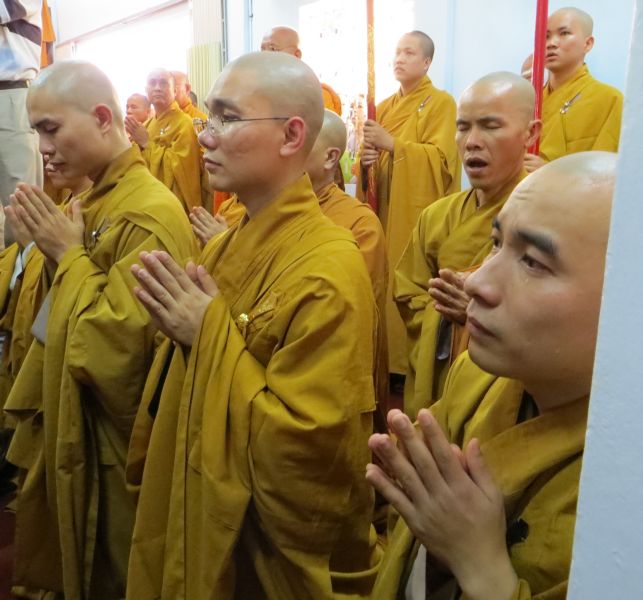 Lễ nhập kim quan HT. Thích Đắc Pháp