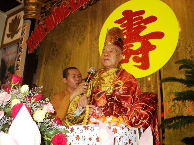 Khánh Hòa: Lễ Chúc Thọ HT.Thích Trí Tâm