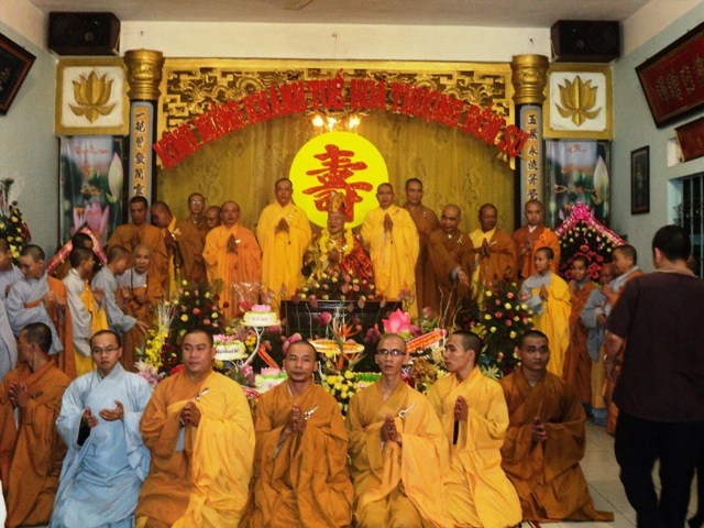 Khánh Hòa: Lễ Chúc Thọ HT.Thích Trí Tâm
