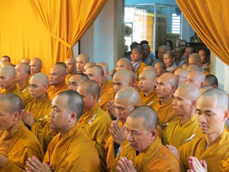 Lễ nhập kim quan HT. Thích Đắc Pháp