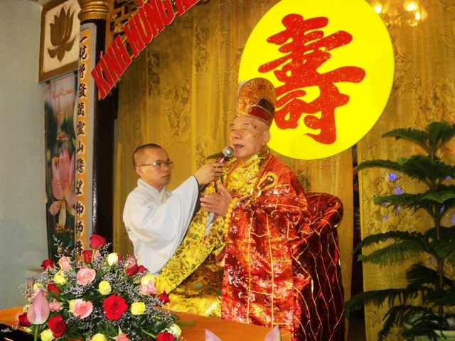 Khánh Hòa: Lễ Chúc Thọ HT.Thích Trí Tâm