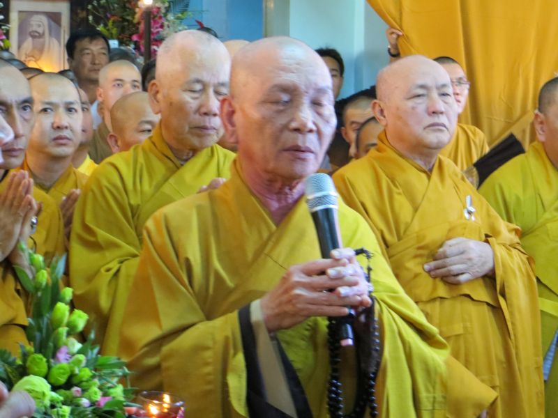 Lễ nhập kim quan HT. Thích Đắc Pháp