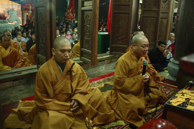 Hà Tĩnh: Long trọng tổ chức Đại lễ lạc thành, an vị tượng Phật tại chùa Phong Phạn