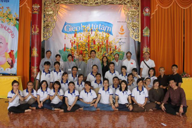 TP. HCM: Diễn ra khóa tu Gieo Hạt Từ Tâm kỳ 11: Xuân Yêu Thương