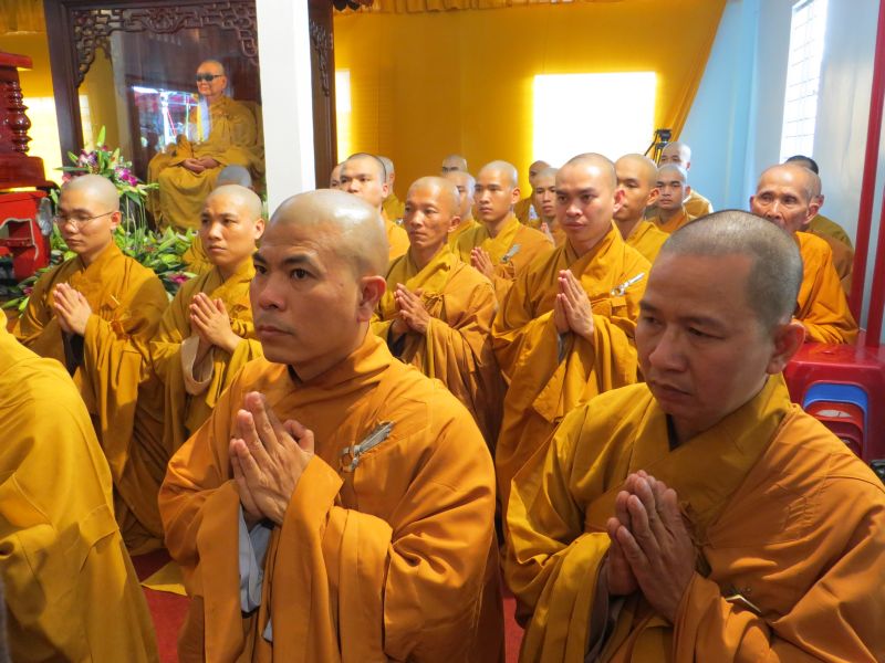 Lễ nhập kim quan HT. Thích Đắc Pháp