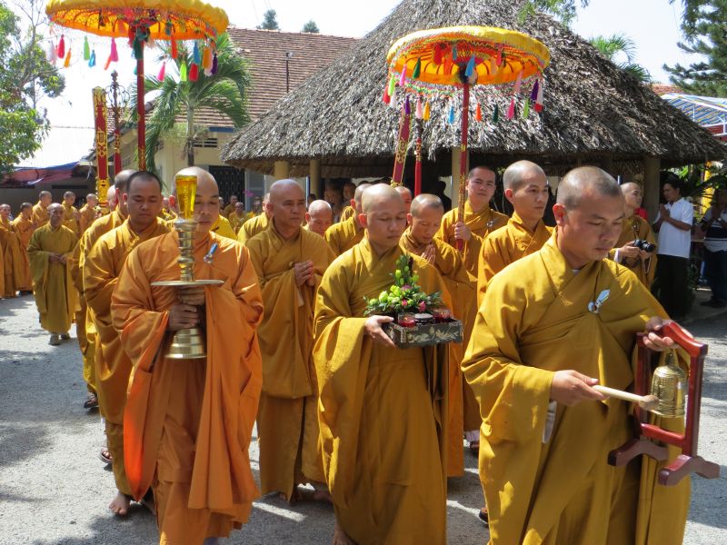 Lễ nhập kim quan HT. Thích Đắc Pháp