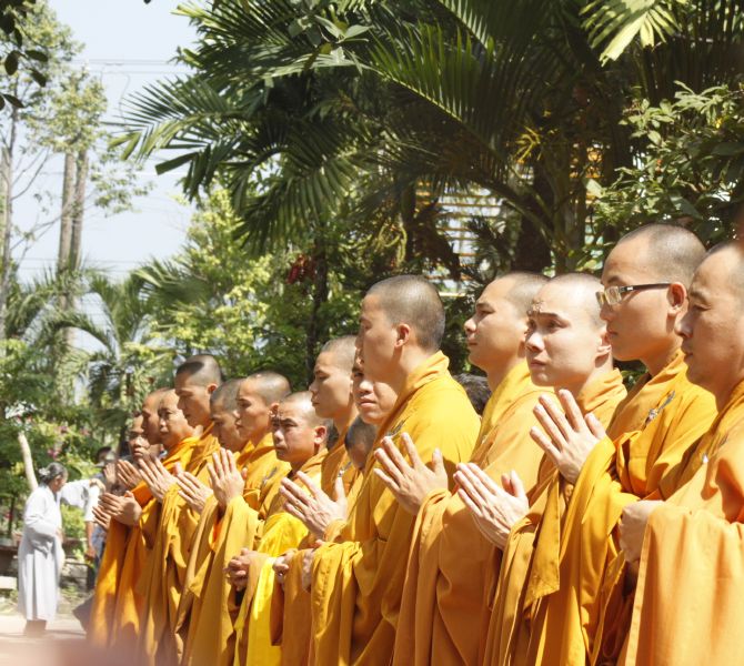 Lễ nhập kim quan HT. Thích Đắc Pháp