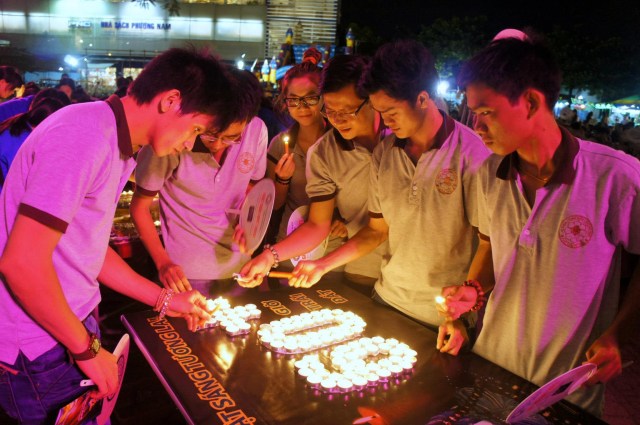 BVH THPG TP.HCM thực hiện Giờ Trái Đất &quot;Tôi và bạn cùng đồng hành&quot;