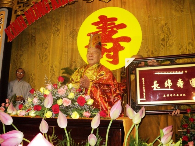 Khánh Hòa: Lễ Chúc Thọ HT.Thích Trí Tâm