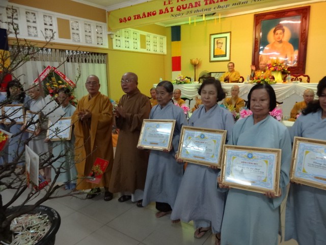 Tổ Đình Ấn Quang tổng kết tất niên Đạo tràng tu học &amp; Lớp giáo lý