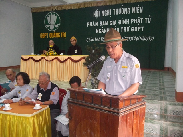 Quảng Trị: Phân ban Gia Đình Phật Tử tổ chức Hội Nghị Thường Niên