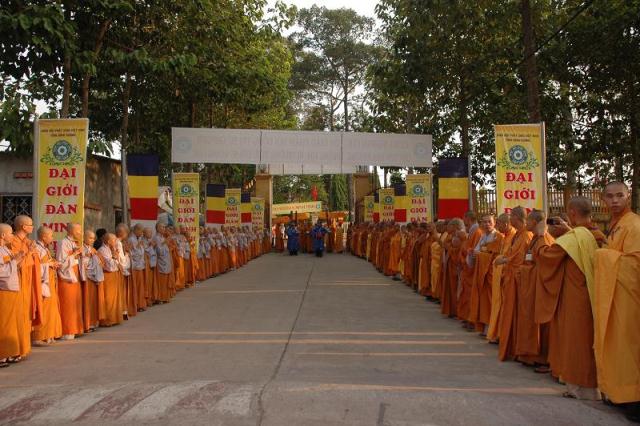 Bình Dương: Khai mạc đại giới đàn Minh Tịnh