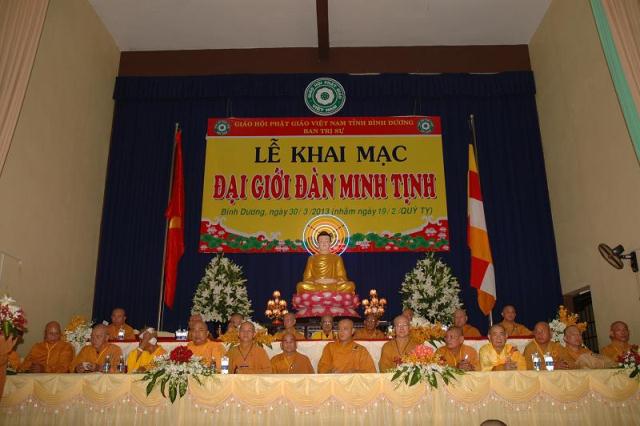 Bình Dương: Khai mạc đại giới đàn Minh Tịnh