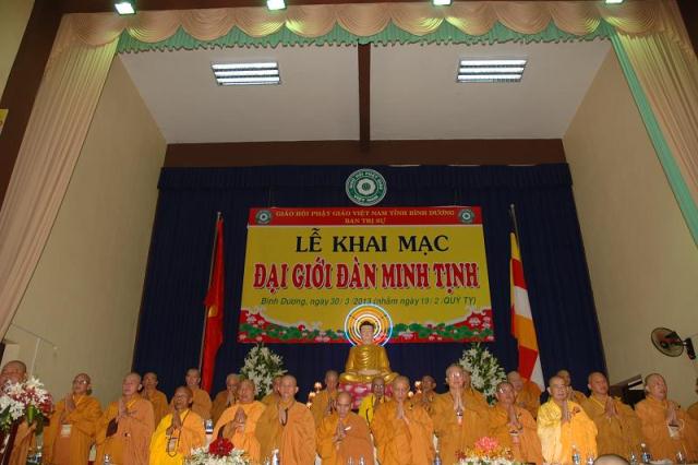 Bình Dương: Khai mạc đại giới đàn Minh Tịnh