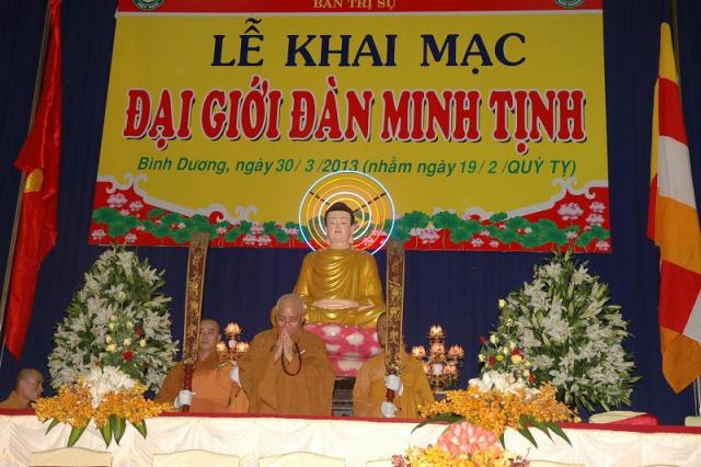 Bình Dương: Khai mạc đại giới đàn Minh Tịnh