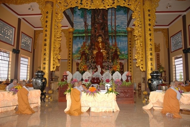 Chùm ảnh: Lễ truyền giới tại đại giới đàn Tịnh Minh - Bình Dương