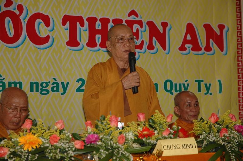 TP. HCM: Lễ đặt đá trùng tu chùa Phước Thiện An