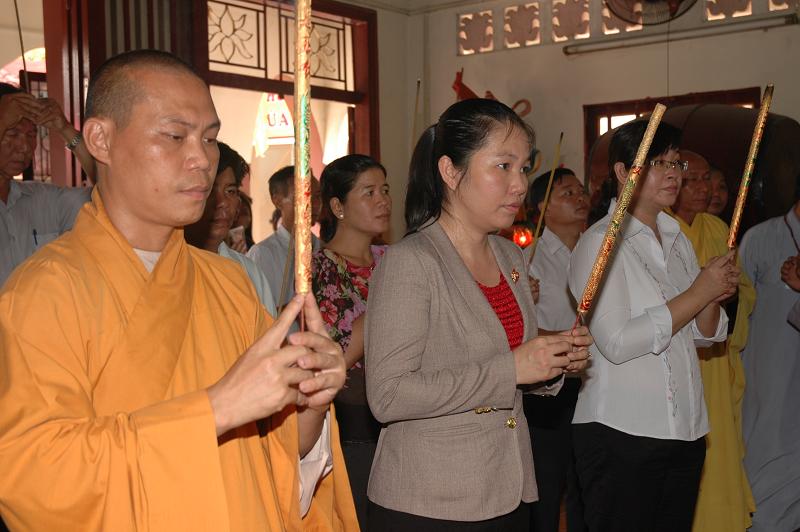 TP. HCM: Lễ đặt đá trùng tu chùa Phước Thiện An