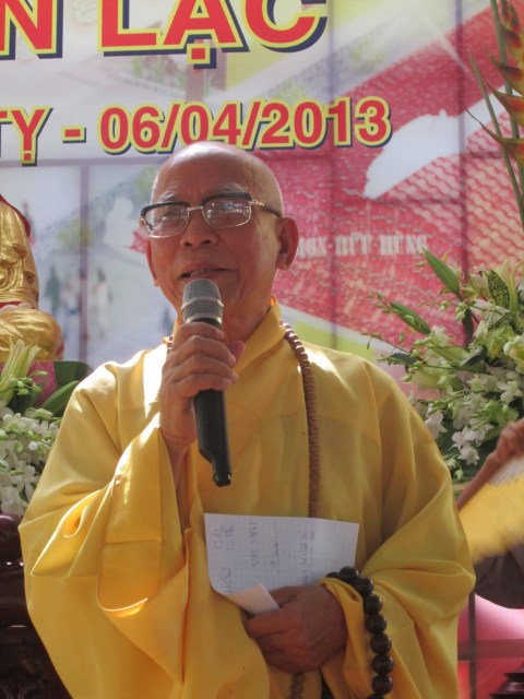 Bình Thuận: Chùa An Lạc tổ chức lễ đặt đá xây dựng Chánh điện