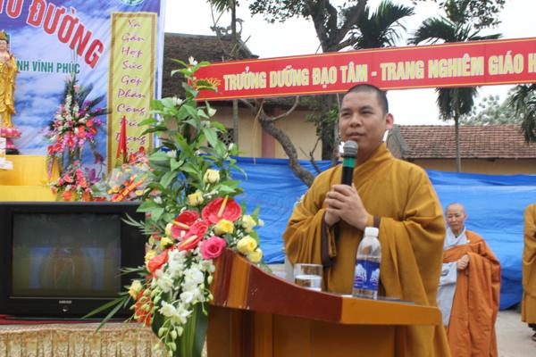 Vĩnh Phúc: Khánh thành Tổ đường chùa Long Sơn