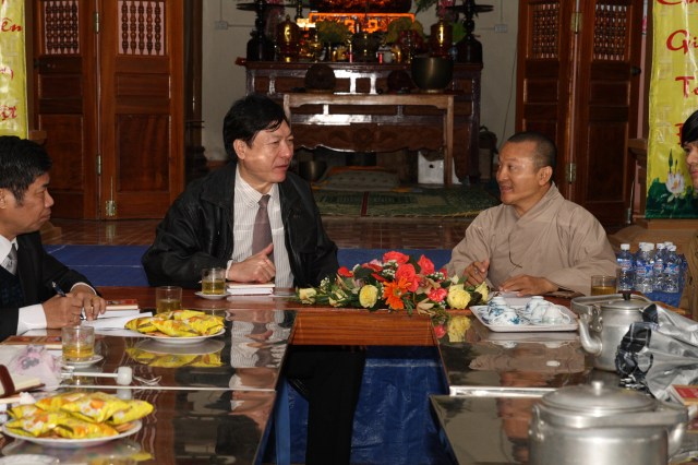 Hà Tĩnh: Trọng thể đại lễ khánh thành chùa Tượng Sơn