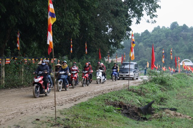 Hà Tĩnh: Trọng thể đại lễ khánh thành chùa Tượng Sơn