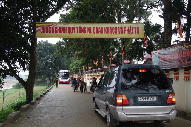 Hà Tĩnh: Trọng thể đại lễ khánh thành chùa Tượng Sơn