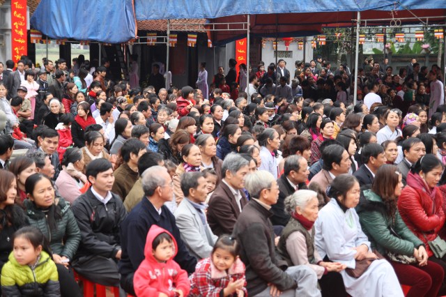 Hà Tĩnh: Trọng thể đại lễ khánh thành chùa Tượng Sơn