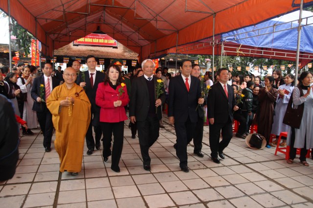 Hà Tĩnh: Trọng thể đại lễ khánh thành chùa Tượng Sơn