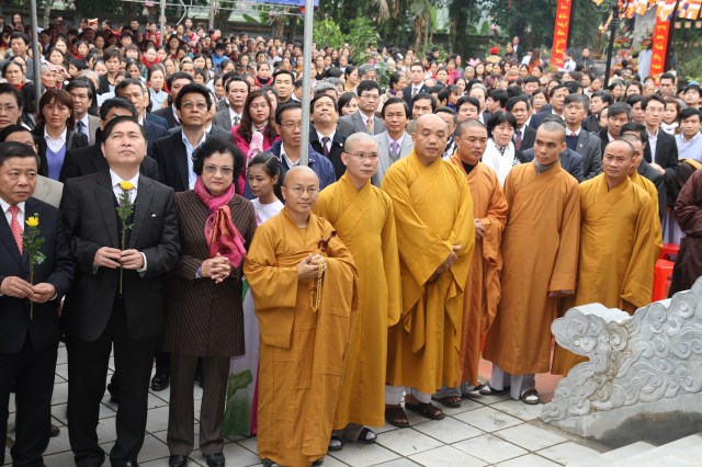 Hà Tĩnh: Trọng thể đại lễ khánh thành chùa Tượng Sơn