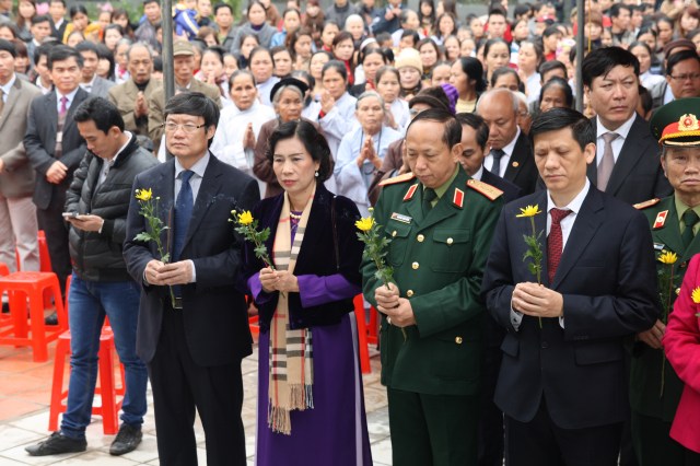 Hà Tĩnh: Trọng thể đại lễ khánh thành chùa Tượng Sơn