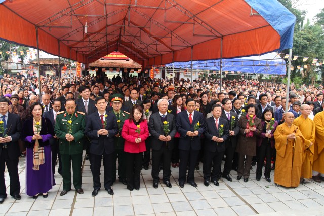 Hà Tĩnh: Trọng thể đại lễ khánh thành chùa Tượng Sơn