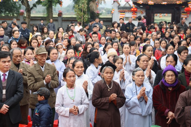 Hà Tĩnh: Trọng thể đại lễ khánh thành chùa Tượng Sơn