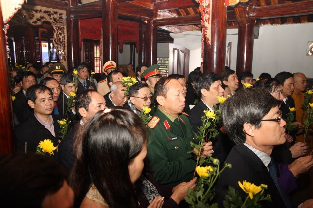 Hà Tĩnh: Trọng thể đại lễ khánh thành chùa Tượng Sơn