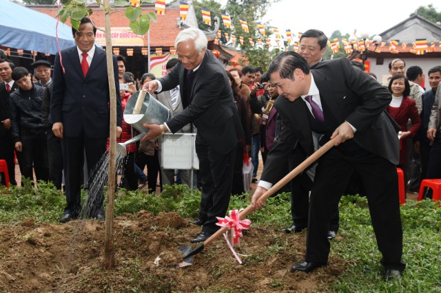 Hà Tĩnh: Trọng thể đại lễ khánh thành chùa Tượng Sơn