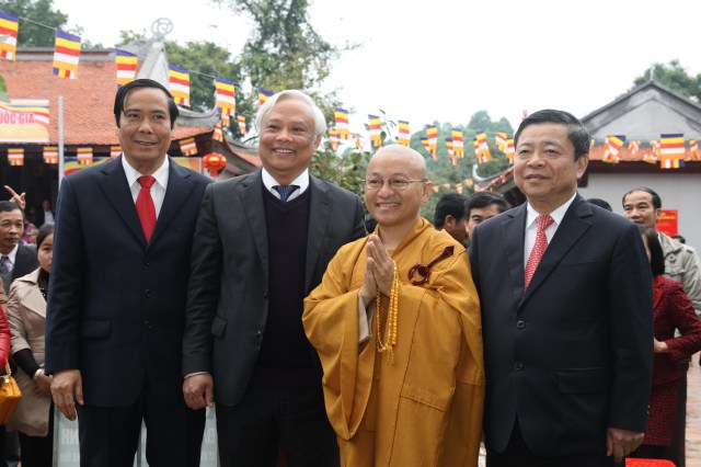 Hà Tĩnh: Trọng thể đại lễ khánh thành chùa Tượng Sơn