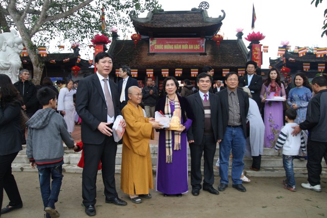 Hà Tĩnh: Trọng thể đại lễ khánh thành chùa Tượng Sơn