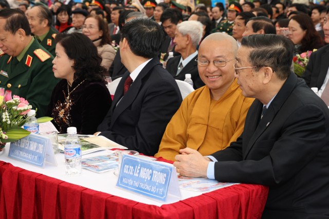 Hà Tĩnh: Trọng thể đại lễ khánh thành chùa Tượng Sơn