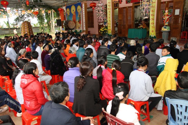 Hà Tĩnh: Trọng thể đại lễ khánh thành chùa Tượng Sơn